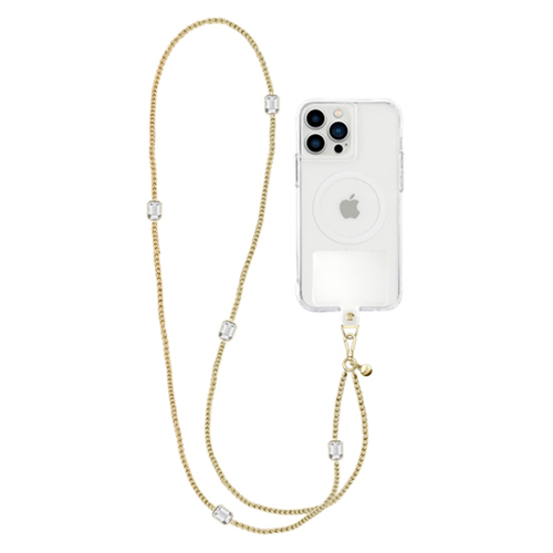 Kate Spade Phone Crossbody Set in Stone - Gold