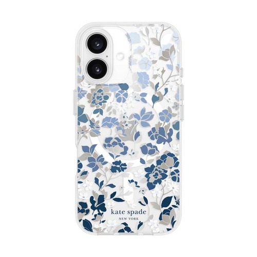 Kate Spade Flowerbed Blue MagSafe Case for iPhone 16