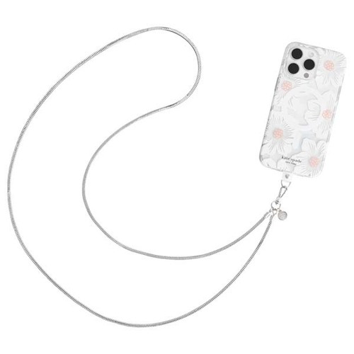 Kate Spade Phone Crossbody Heart Of Silver - Silver