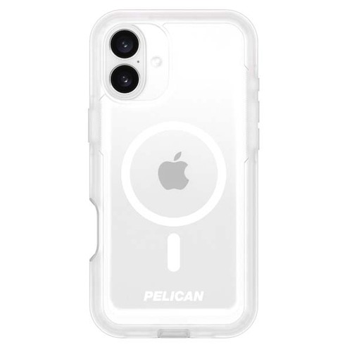 Pelican Voyager MagSafe Case with Holster for iPhone 16 Plus - Clear